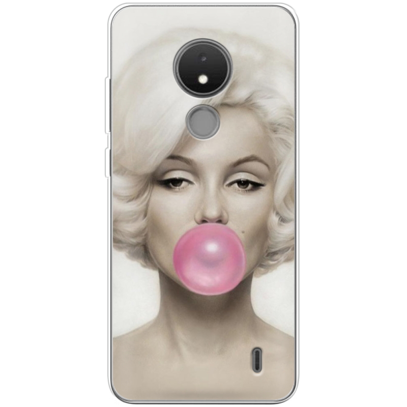 Чехол BoxFace Nokia C21 Marilyn Monroe Bubble Gum