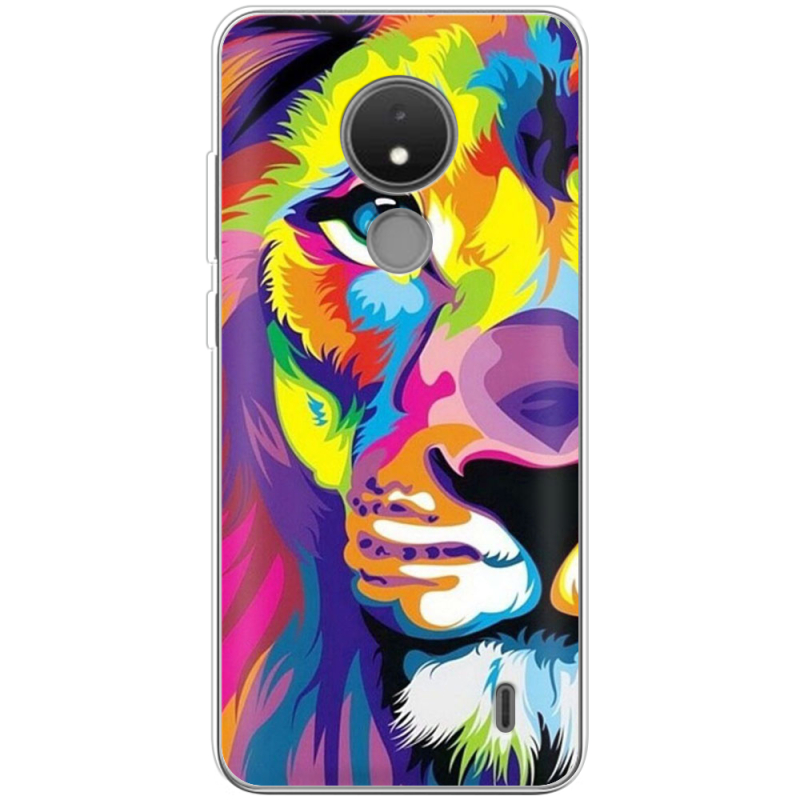 Чехол BoxFace Nokia C21 Frilly Lion