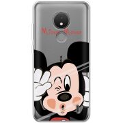 Прозрачный чехол BoxFace Nokia C21 Mister M