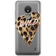 Прозрачный чехол BoxFace Nokia C21 Wild Love