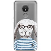 Прозрачный чехол BoxFace Nokia C21 MR. Rabbit