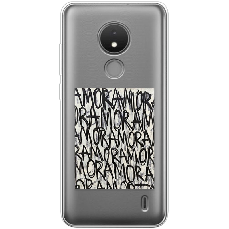 Прозрачный чехол BoxFace Nokia C21 Amor Amor