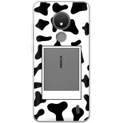 Прозрачный чехол BoxFace Nokia C21 Cow