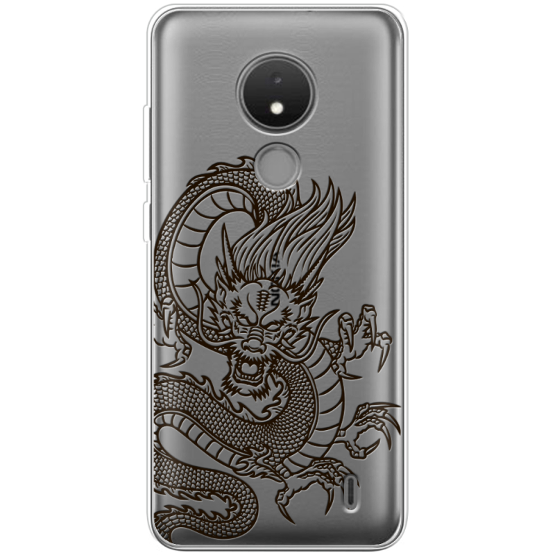 Прозрачный чехол BoxFace Nokia C21 Chinese Dragon