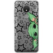 Прозрачный чехол BoxFace Nokia C21 Baby Yoda