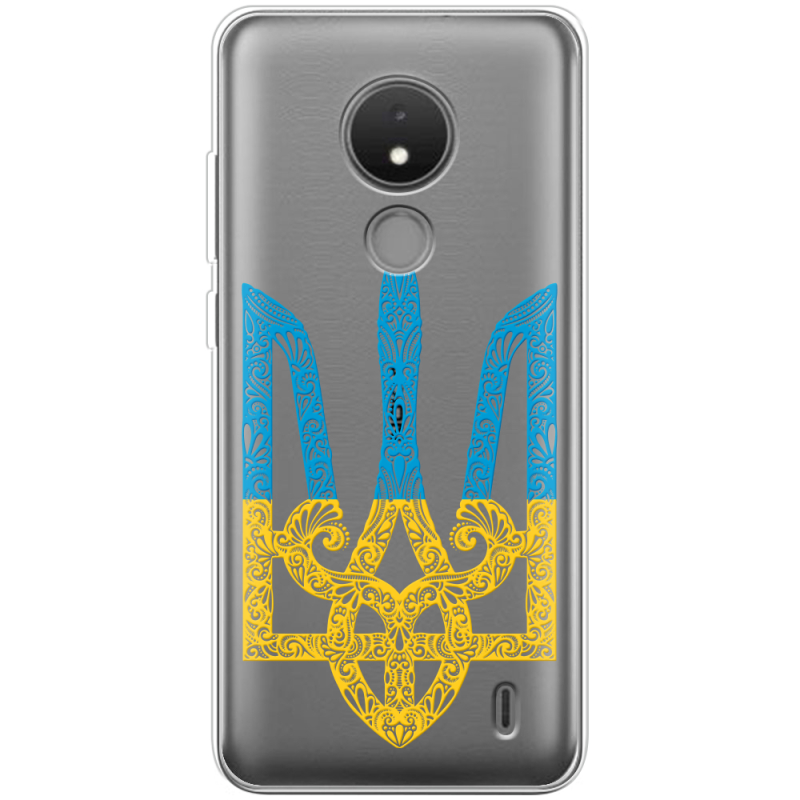 Прозрачный чехол BoxFace Nokia C21 Gold Trident