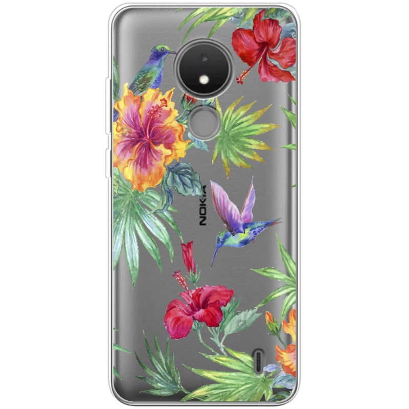 Прозрачный чехол BoxFace Nokia C21 Tropical