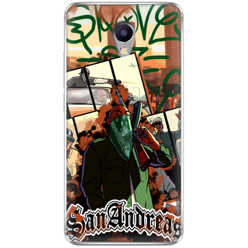 Чехол Uprint Meizu M5 Note GTA San Andreas