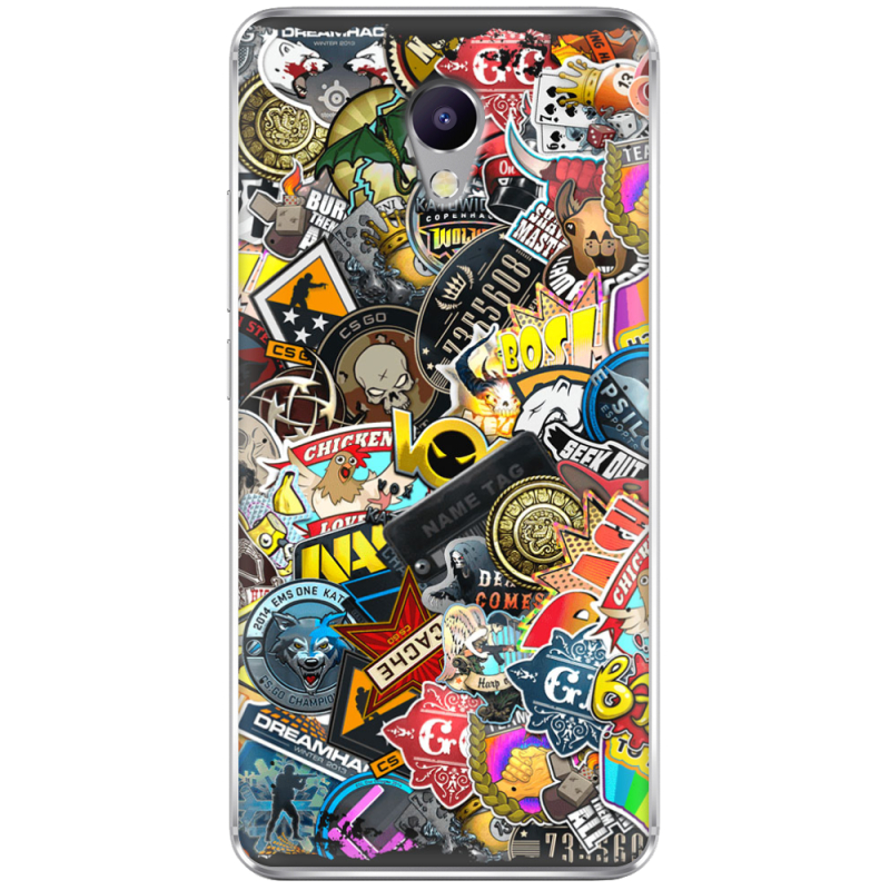 Чехол Uprint Meizu M5 Note CS:Go Stickerbombing