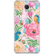 Чехол Uprint Meizu M5 Note Birds in Flowers