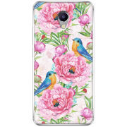 Чехол Uprint Meizu M5 Note Birds and Flowers