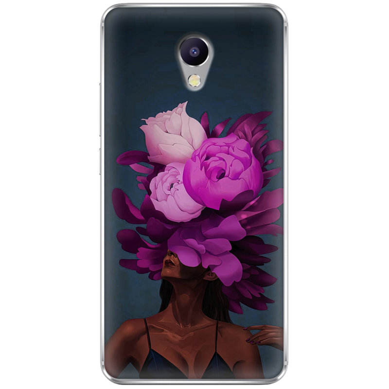 Чехол Uprint Meizu M5 Note Exquisite Purple Flowers