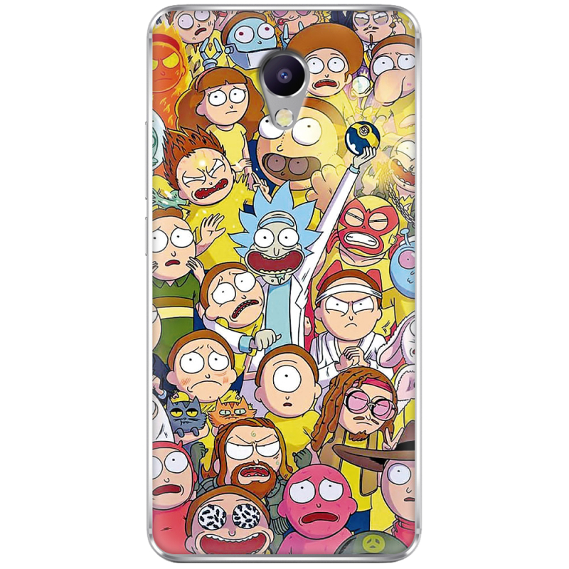 Чехол Uprint Meizu M5 Note Rick and Morty