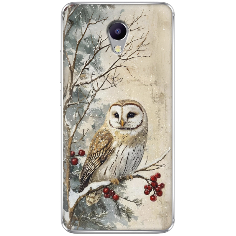 Чехол Uprint Meizu M5 Note Christmas Owl
