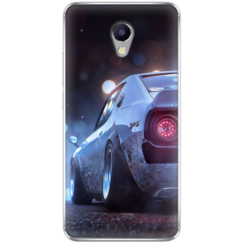 Чехол Uprint Meizu M5 Note Silver Car