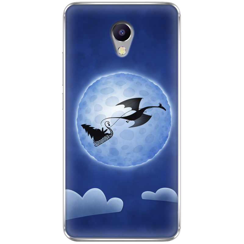 Чехол Uprint Meizu M5 Note Christmas Dragon