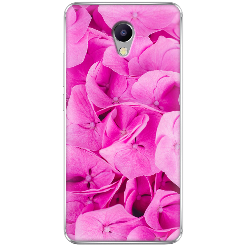 Чехол Uprint Meizu M5 Note Pink Flowers