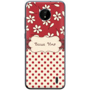 Чехол BoxFace Nokia C20 Именной Polka Dots