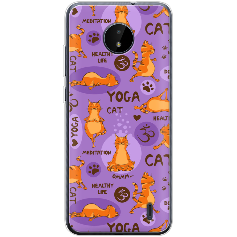 Чехол BoxFace Nokia C20 Yoga Cat