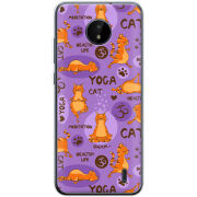 Чехол BoxFace Nokia C20 Yoga Cat