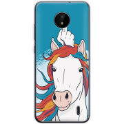 Чехол BoxFace Nokia C20 Fuck Unicorn