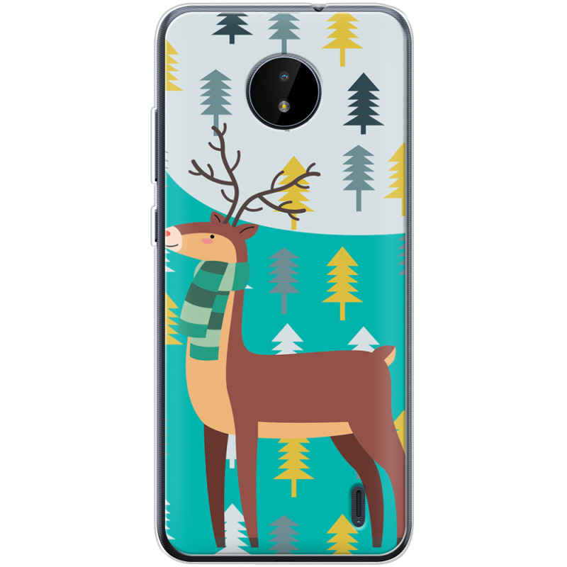 Чехол BoxFace Nokia C20 Foresty Deer