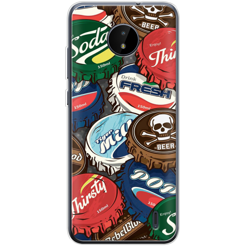 Чехол BoxFace Nokia C20 Drink Lids