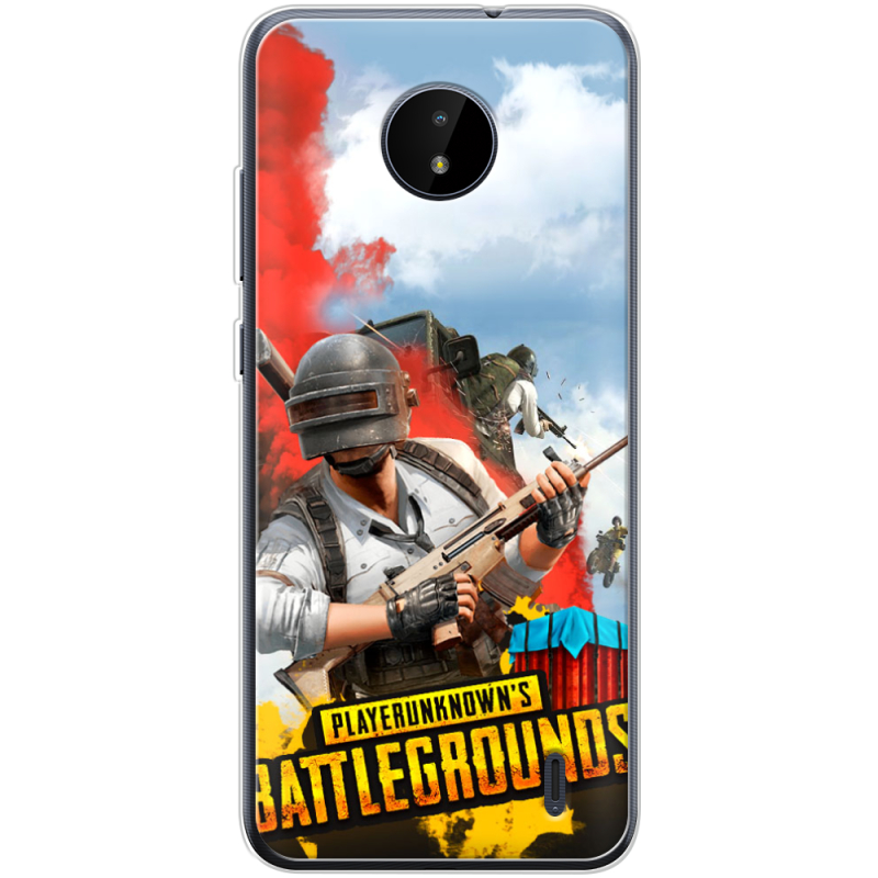 Чехол BoxFace Nokia C20 PLAYERUNKNOWN'S BATTLEGROUNDS