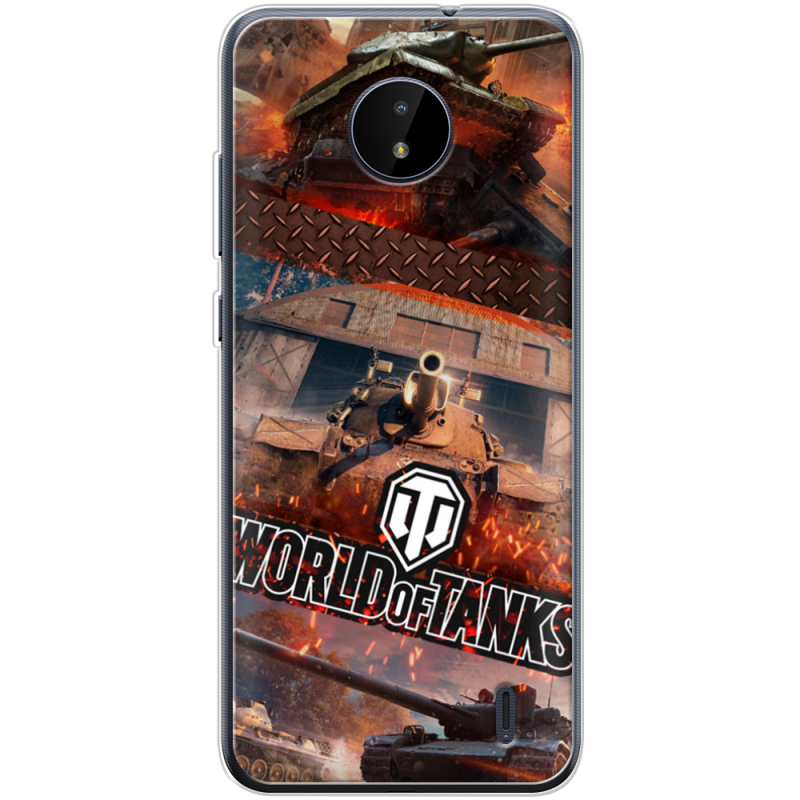 Чехол BoxFace Nokia C20 World Of Tanks