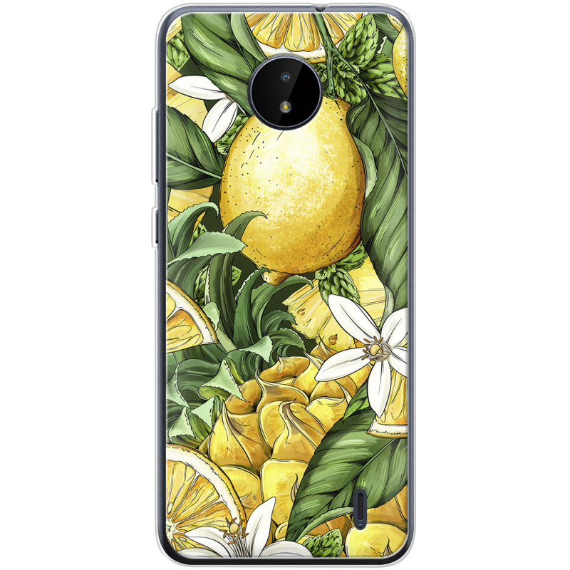 Чехол BoxFace Nokia C20 Lemon Pattern