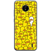 Чехол BoxFace Nokia C20 Yellow Ducklings