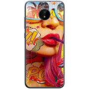Чехол BoxFace Nokia C20 Yellow Girl Pop Art
