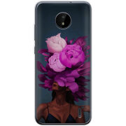 Чехол BoxFace Nokia C20 Exquisite Purple Flowers