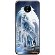 Чехол BoxFace Nokia C20 White Horse