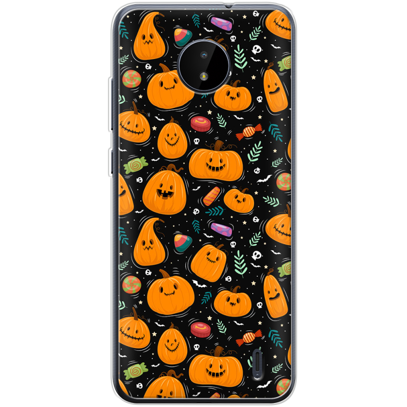 Чехол BoxFace Nokia C20 Cute Halloween