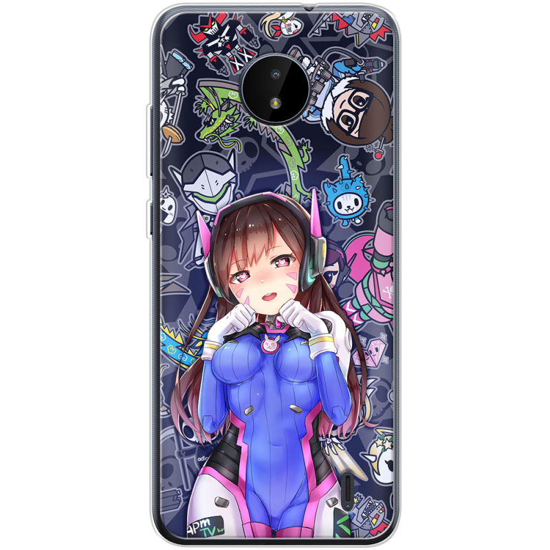 Чехол BoxFace Nokia C20 Overwatch D.VA