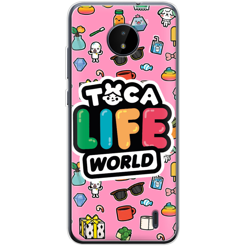 Чехол BoxFace Nokia C20 Toca Boca Life World
