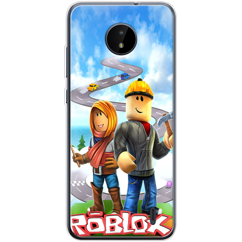 Чехол BoxFace Nokia C20 Roblox Білдерман