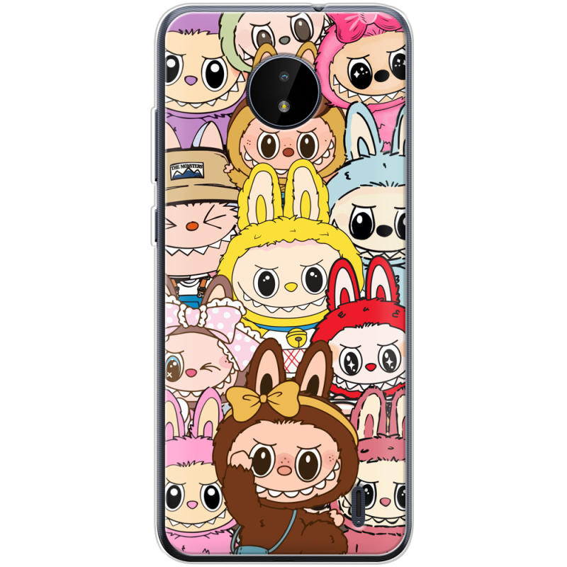 Чехол BoxFace Nokia C20 Labubu
