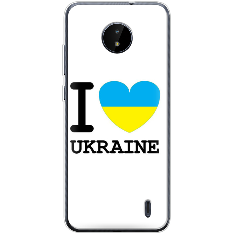 Чехол BoxFace Nokia C20 I love Ukraine