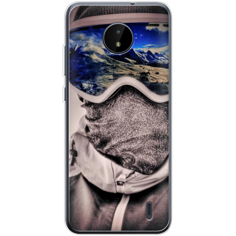 Чехол BoxFace Nokia C20 snowboarder