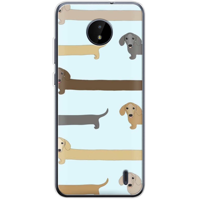 Чехол BoxFace Nokia C20 Dachshund