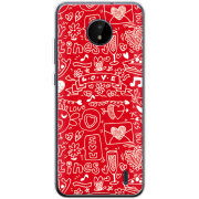 Чехол BoxFace Nokia C20 Happy Valentines