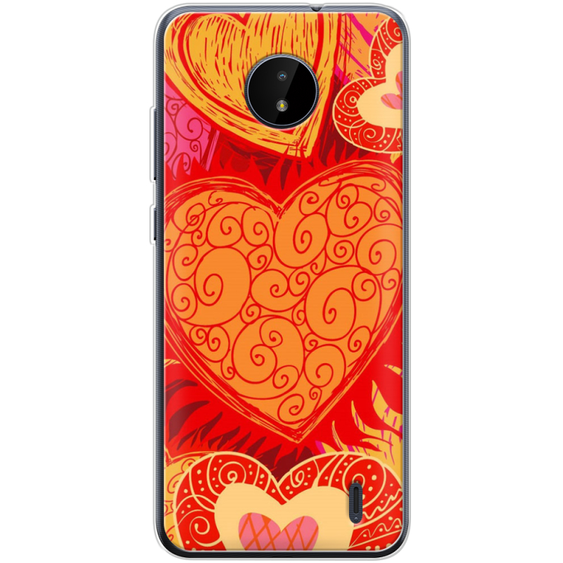 Чехол BoxFace Nokia C20 Warm Hearts