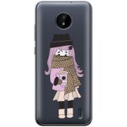 Прозрачный чехол BoxFace Nokia C20 Winter Morning Girl