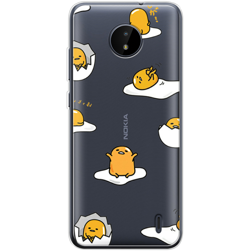 Прозрачный чехол BoxFace Nokia C20 Gudetama