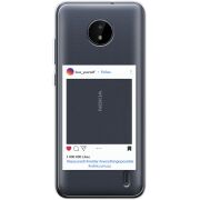 Прозрачный чехол BoxFace Nokia C20 Insta