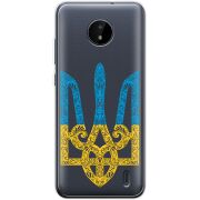 Прозрачный чехол BoxFace Nokia C20 Gold Trident