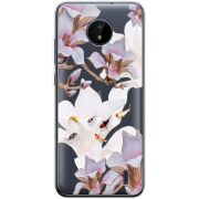 Прозрачный чехол BoxFace Nokia C20 Chinese Magnolia