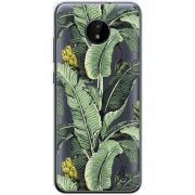 Прозрачный чехол BoxFace Nokia C20 Banana Leaves